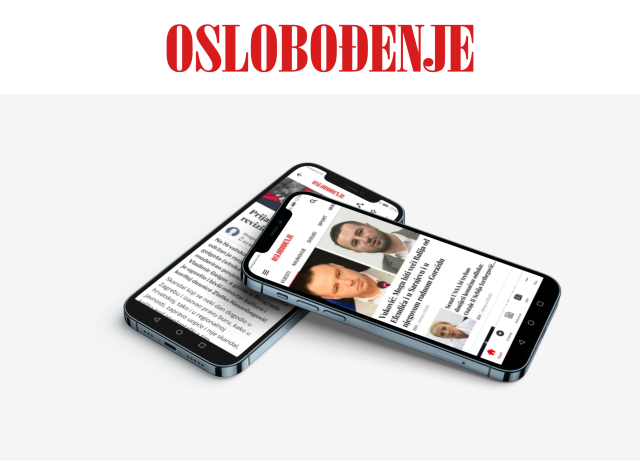Get personalized news and stay up-to-date with the Oslobođenje app